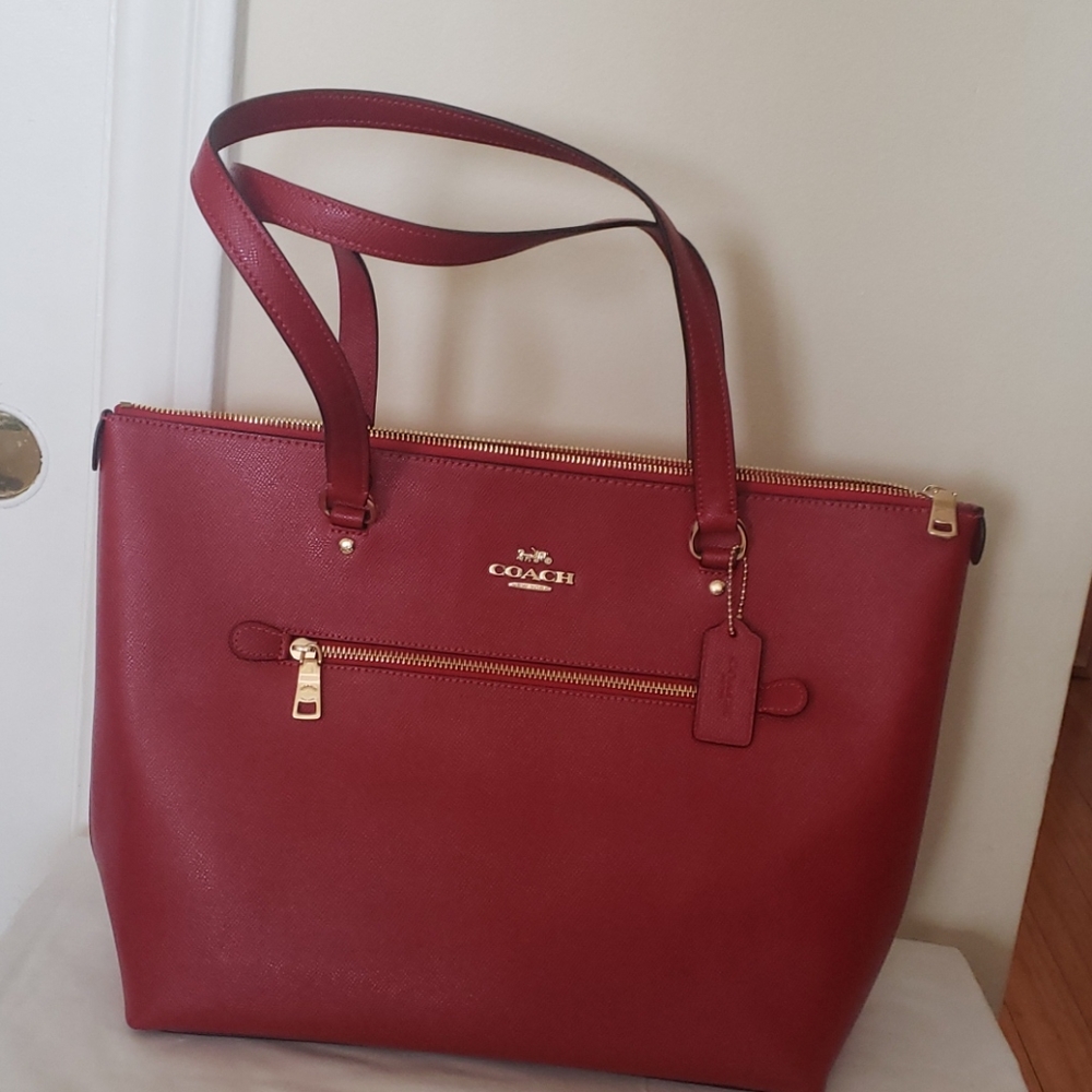 Coach LG Red Tote (Brand New)